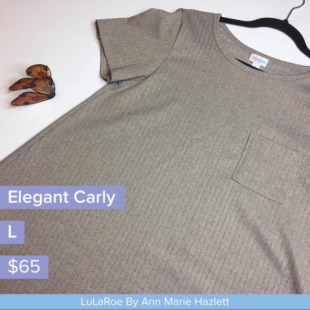 NWT LuLaRoe Elegant Carly L Large